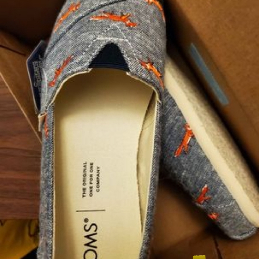 New in Box Fox Toms
